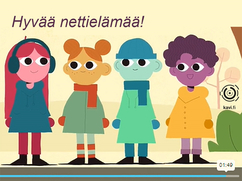 Hyvää nettielämää-animaation kuva.